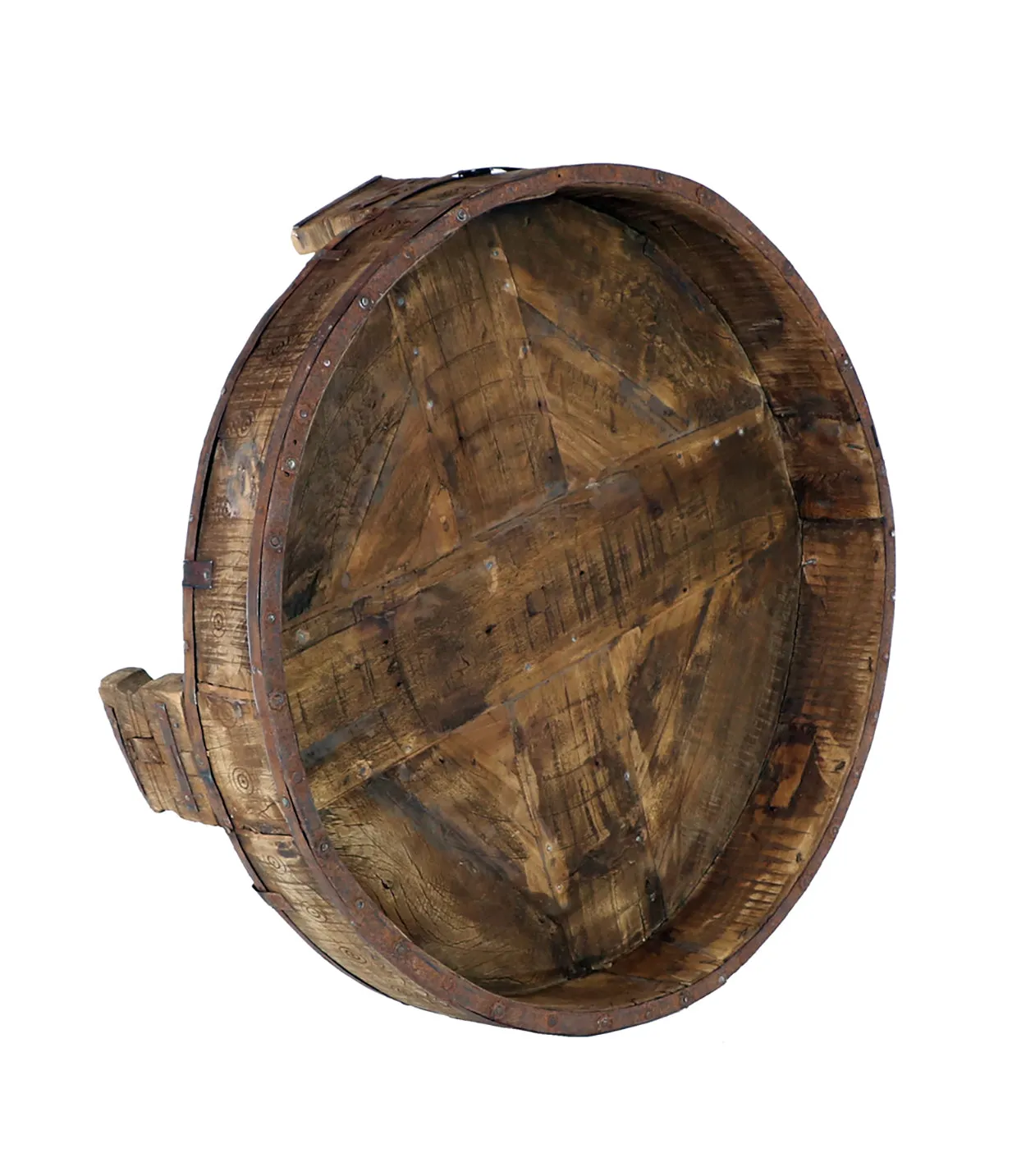Carved Village Grinding Table