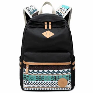 Casual Canvas Korean Backpack