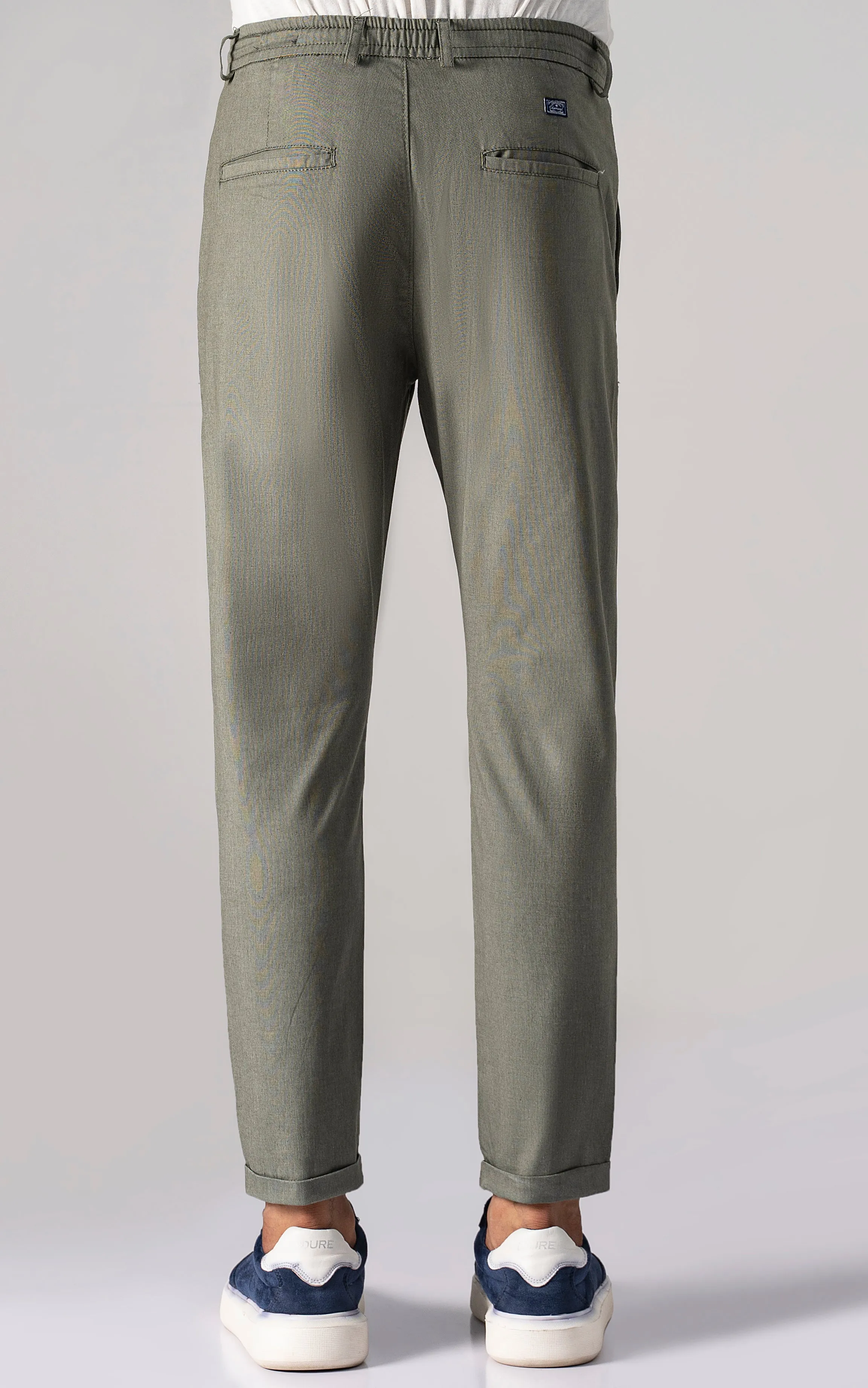 CASUAL JOGGER TROUSER LIGHT OLIVE