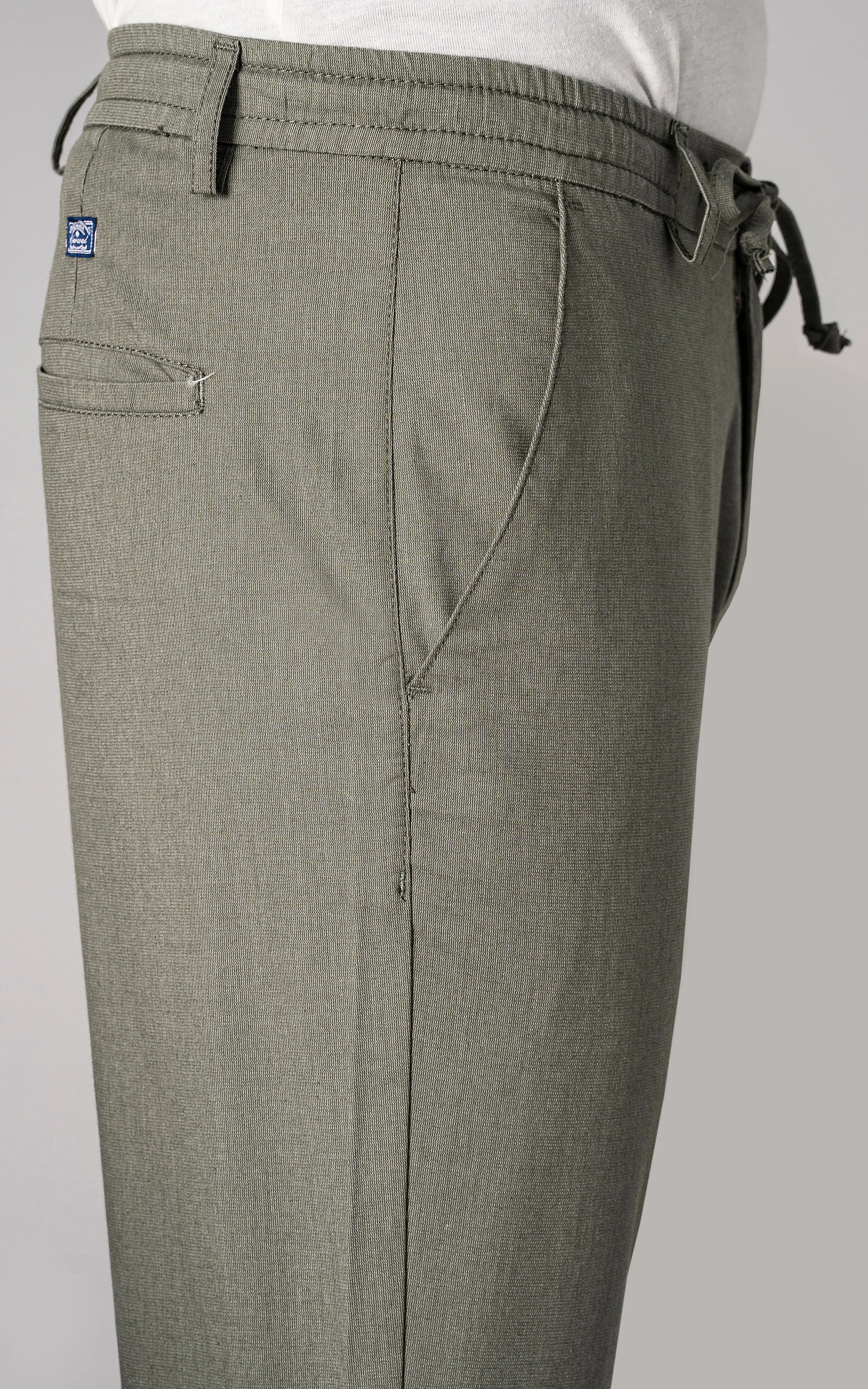 CASUAL JOGGER TROUSER LIGHT OLIVE