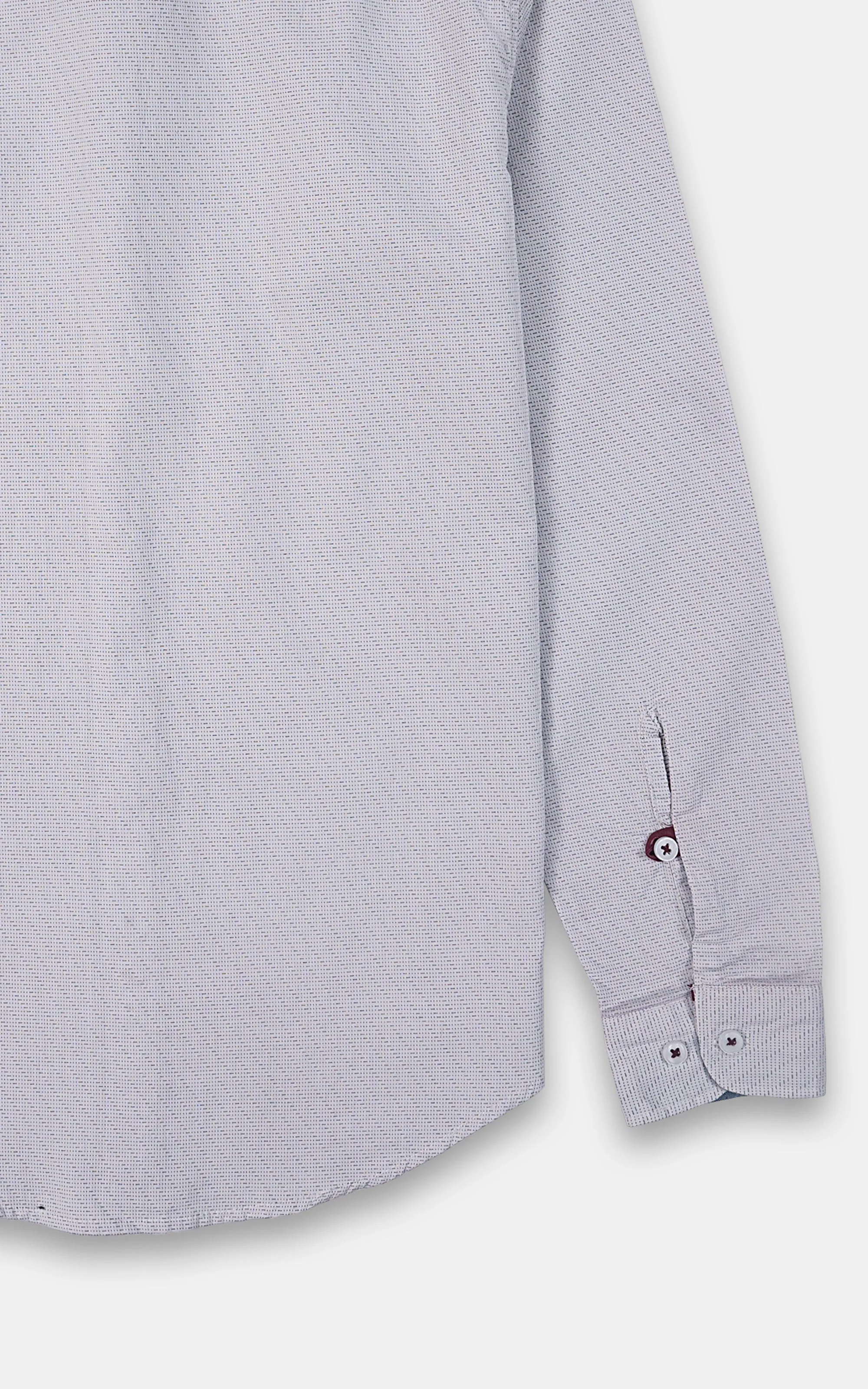 CASUAL SHIRT OFF WHITE GREY