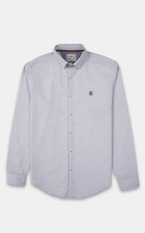 CASUAL SHIRT OFF WHITE GREY