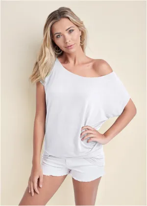 Casual Tee - White