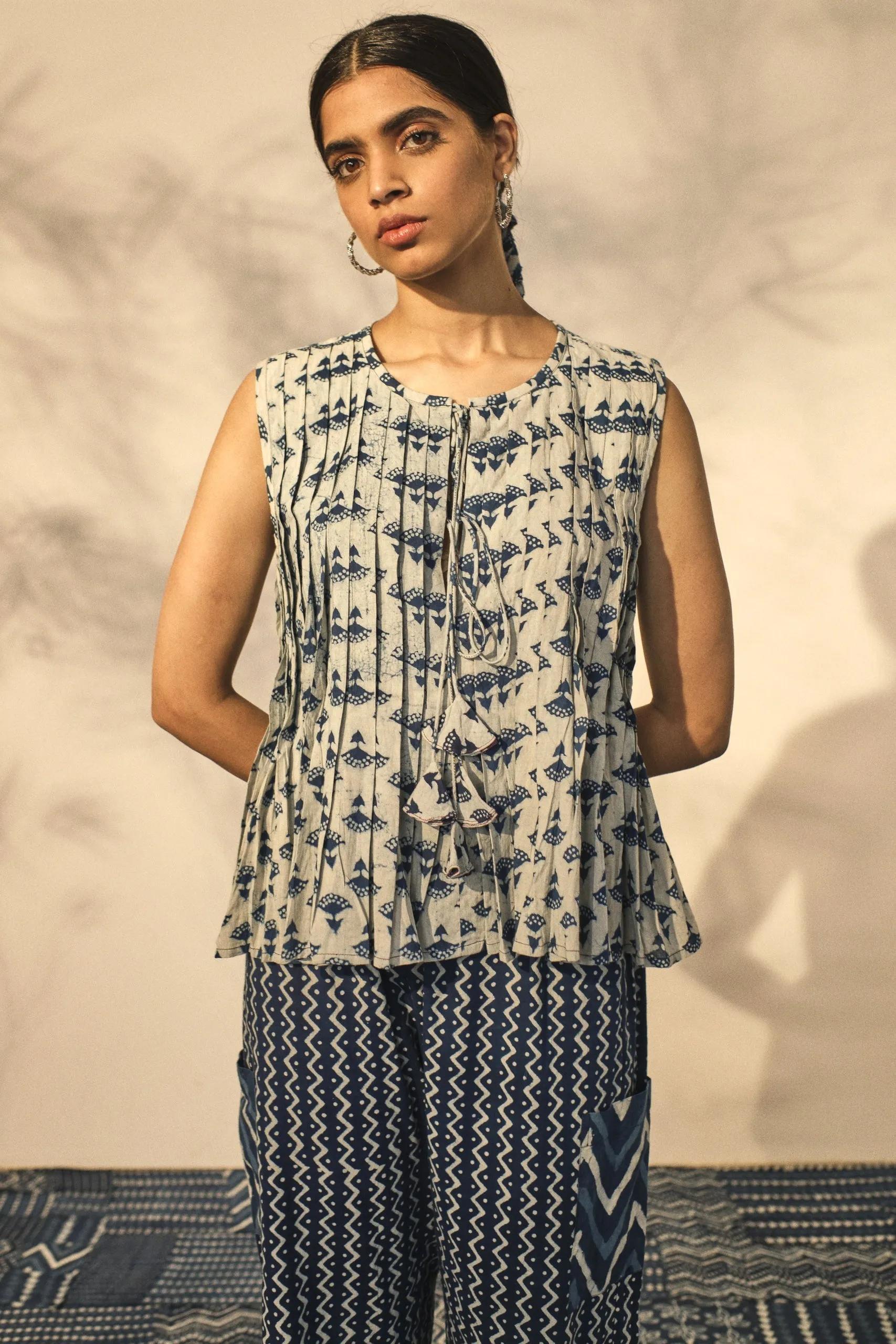 Casual Wear Sleeveless Top
