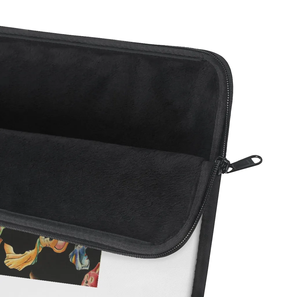 Cat Pattern Laptop Sleeve