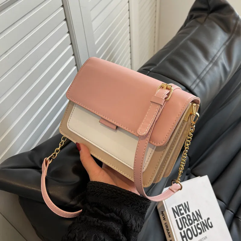 Chain Messenger Fashion Broadband Shoulder Small Square Bag