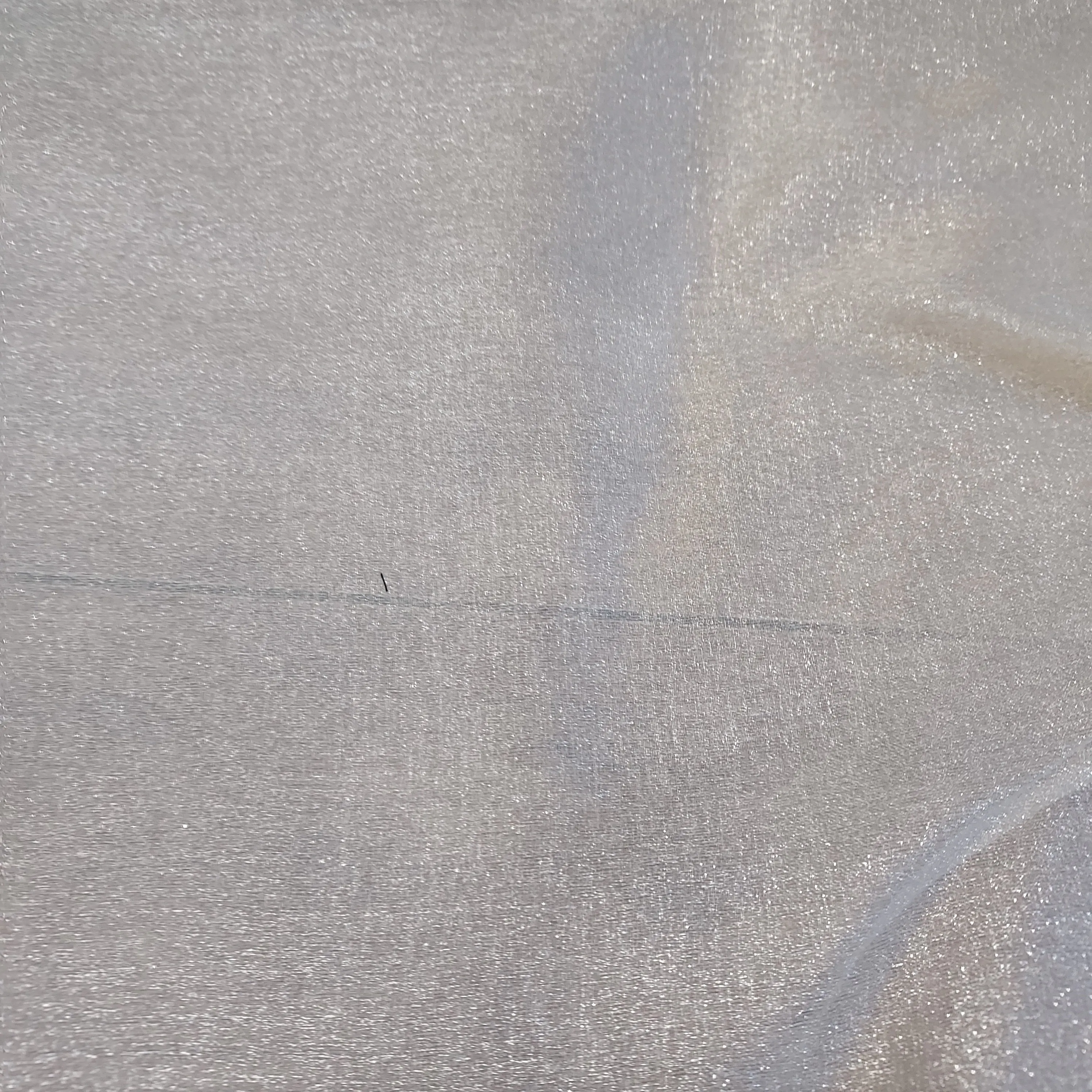 Chinese Crystal Organza Nylon Fabric - Ivory