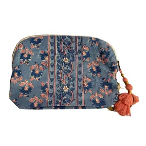 Clamshell Bag in Blue