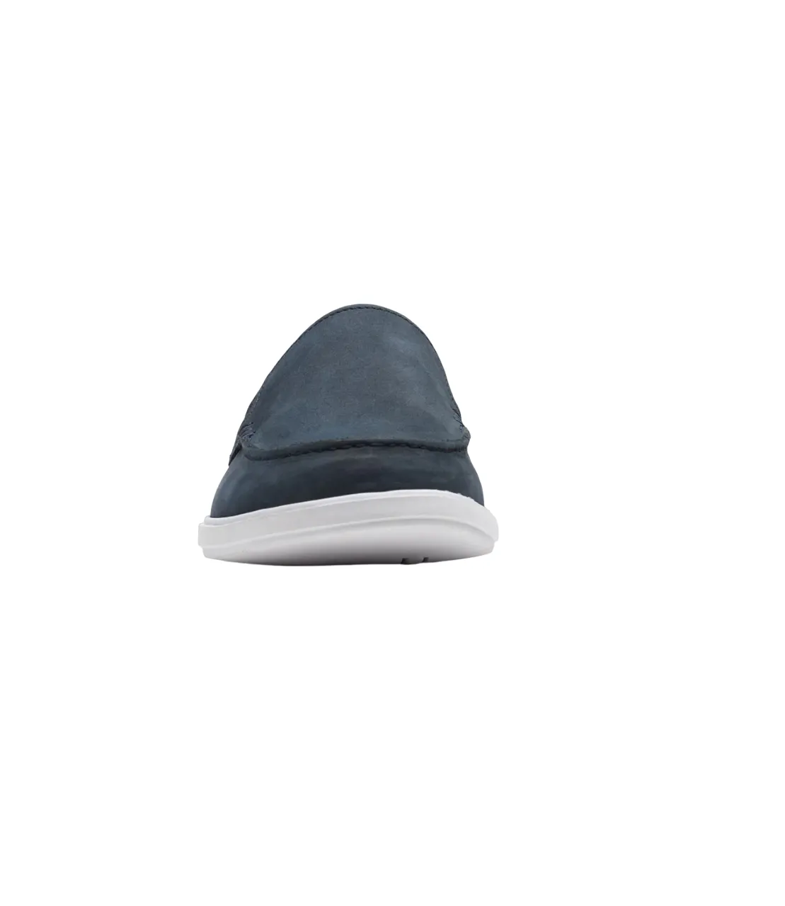 Clarks scarpa casual da uomo Bratton Loafer 172448 navy nubuck