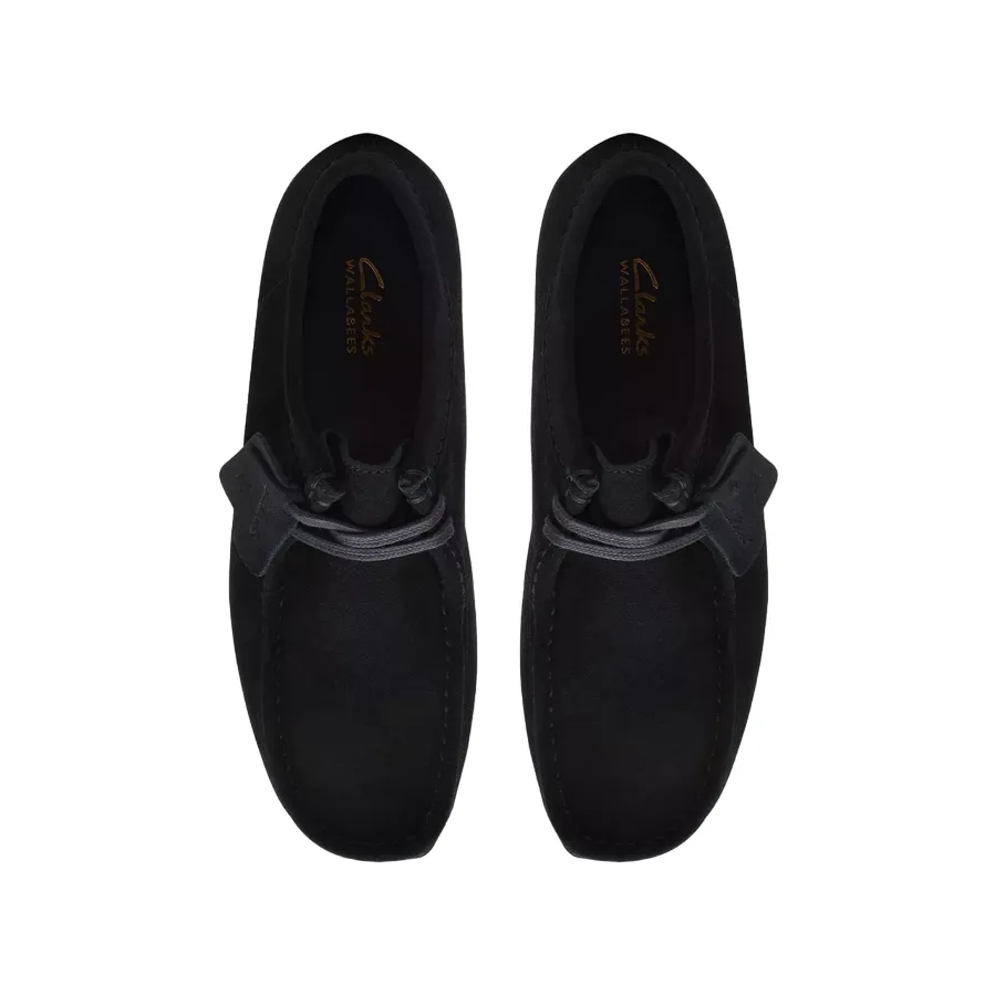 Clarks scarpa casual da uomo Wallabee Evo 26172820 nero