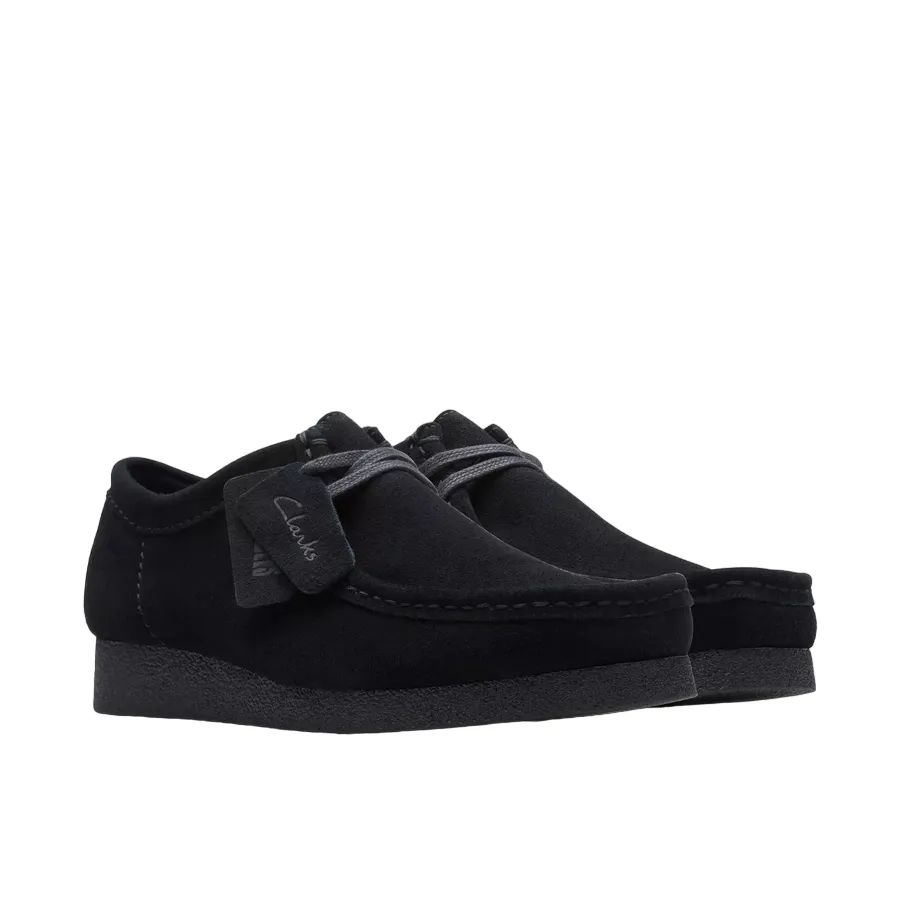 Clarks scarpa casual da uomo Wallabee Evo 26172820 nero