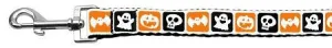 Classic Halloween Nylon Ribbon Leash 1 inch wide 6ft Long