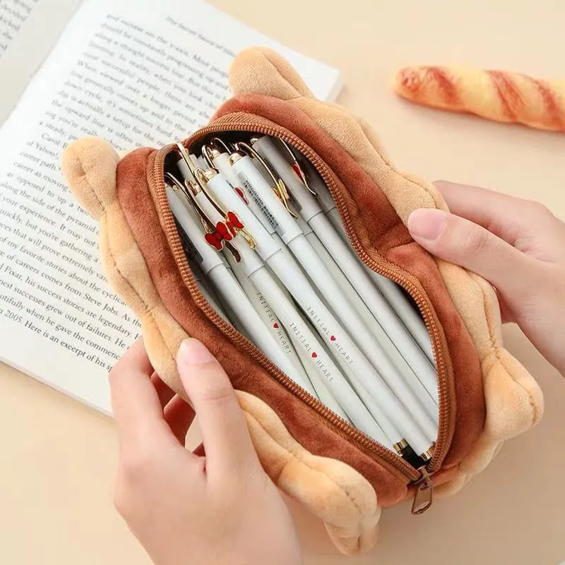 Cookie Sandwich Soft Plush Pencil Case
