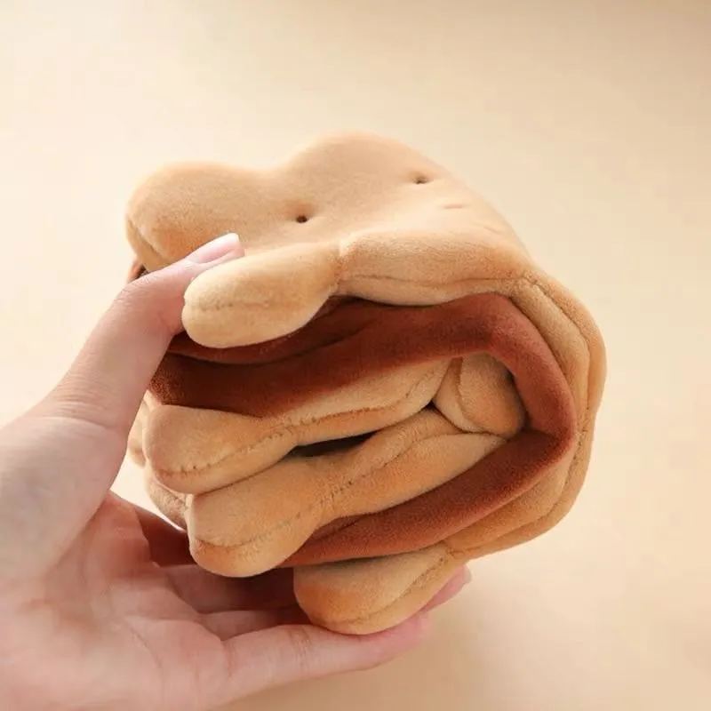 Cookie Sandwich Soft Plush Pencil Case