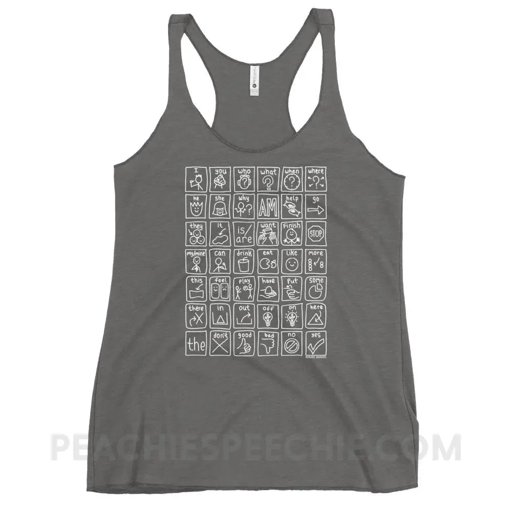 Core Board Tri-Blend Racerback