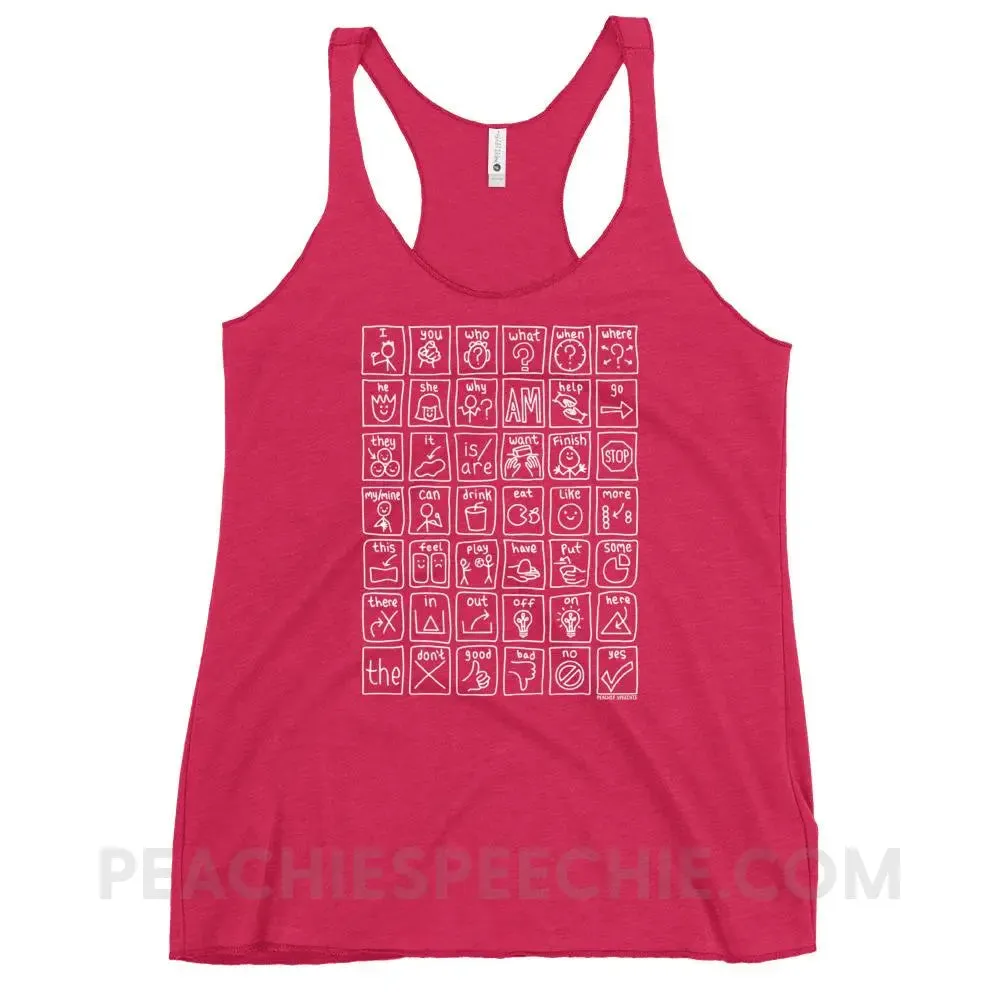 Core Board Tri-Blend Racerback