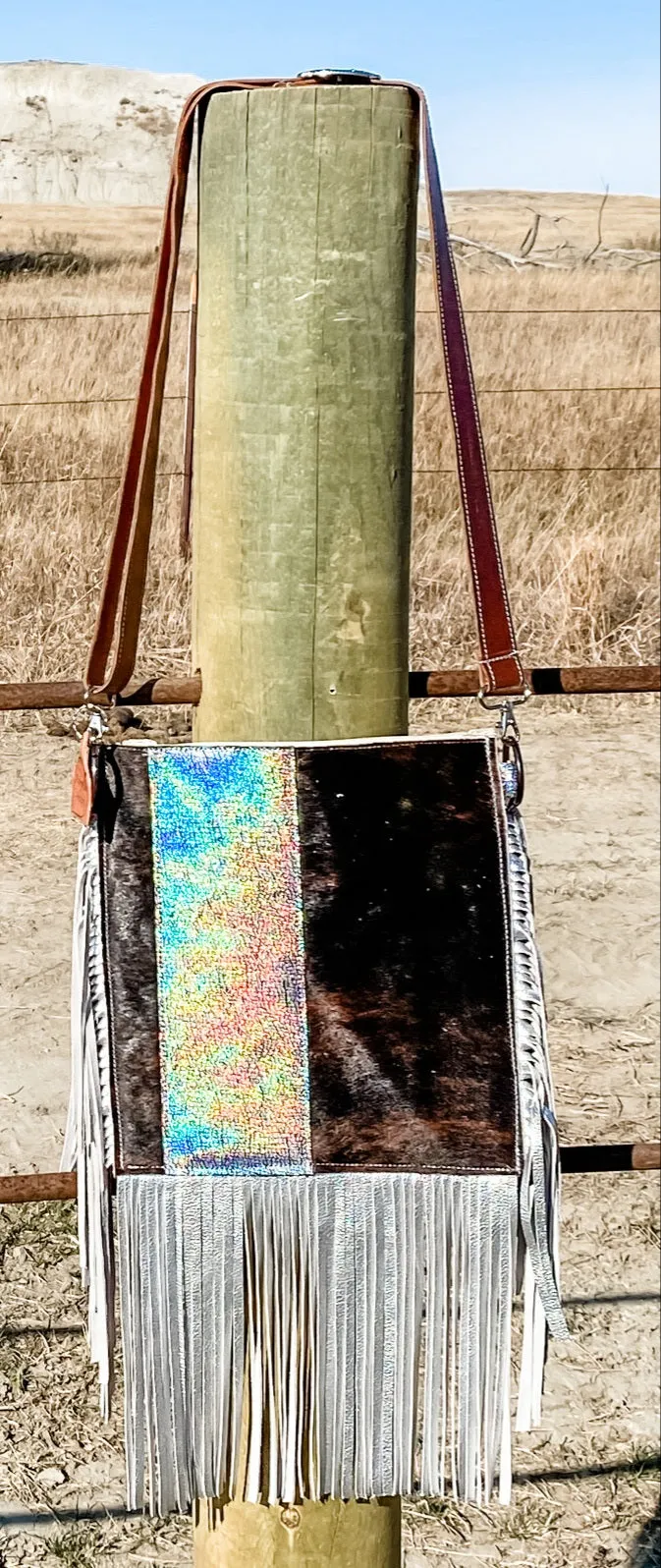 Crackled Metallic & Hide