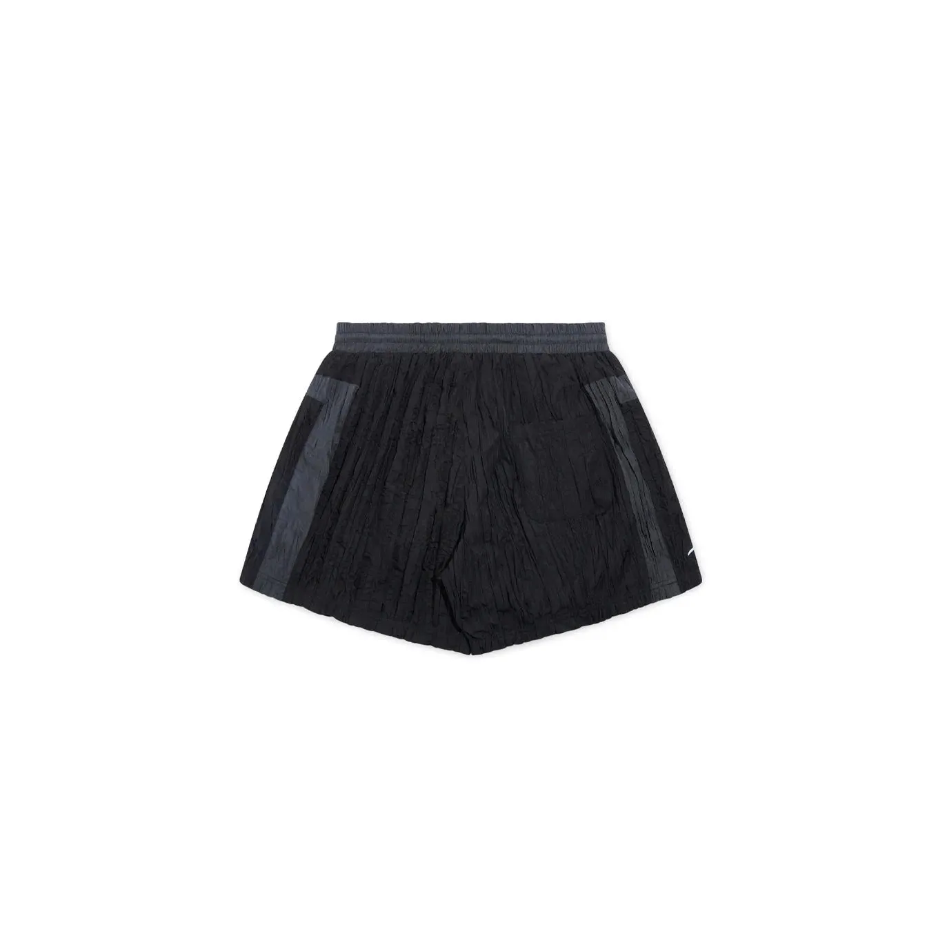 Crinkled Nylon Shorts