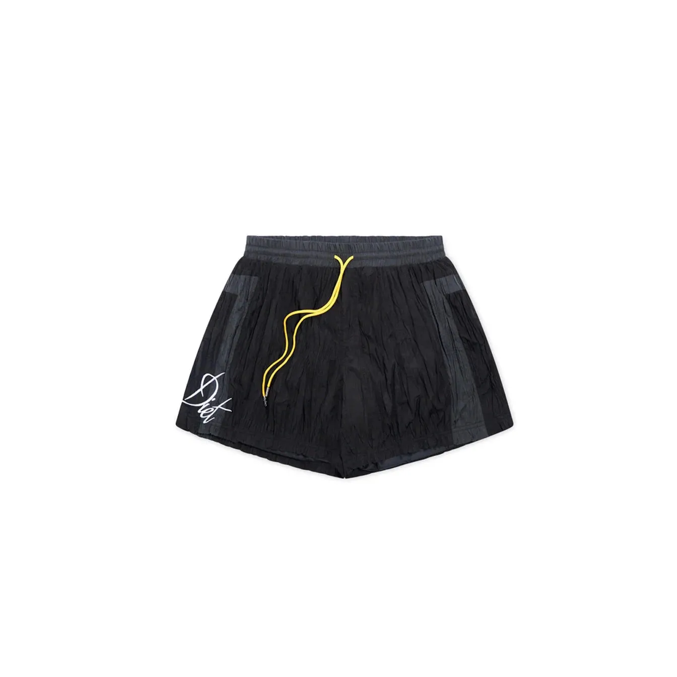 Crinkled Nylon Shorts