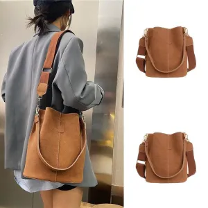 Crossbody Bucket Bag