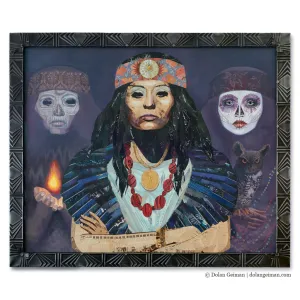 CUSTOM SOOTHSAYER original paper collage