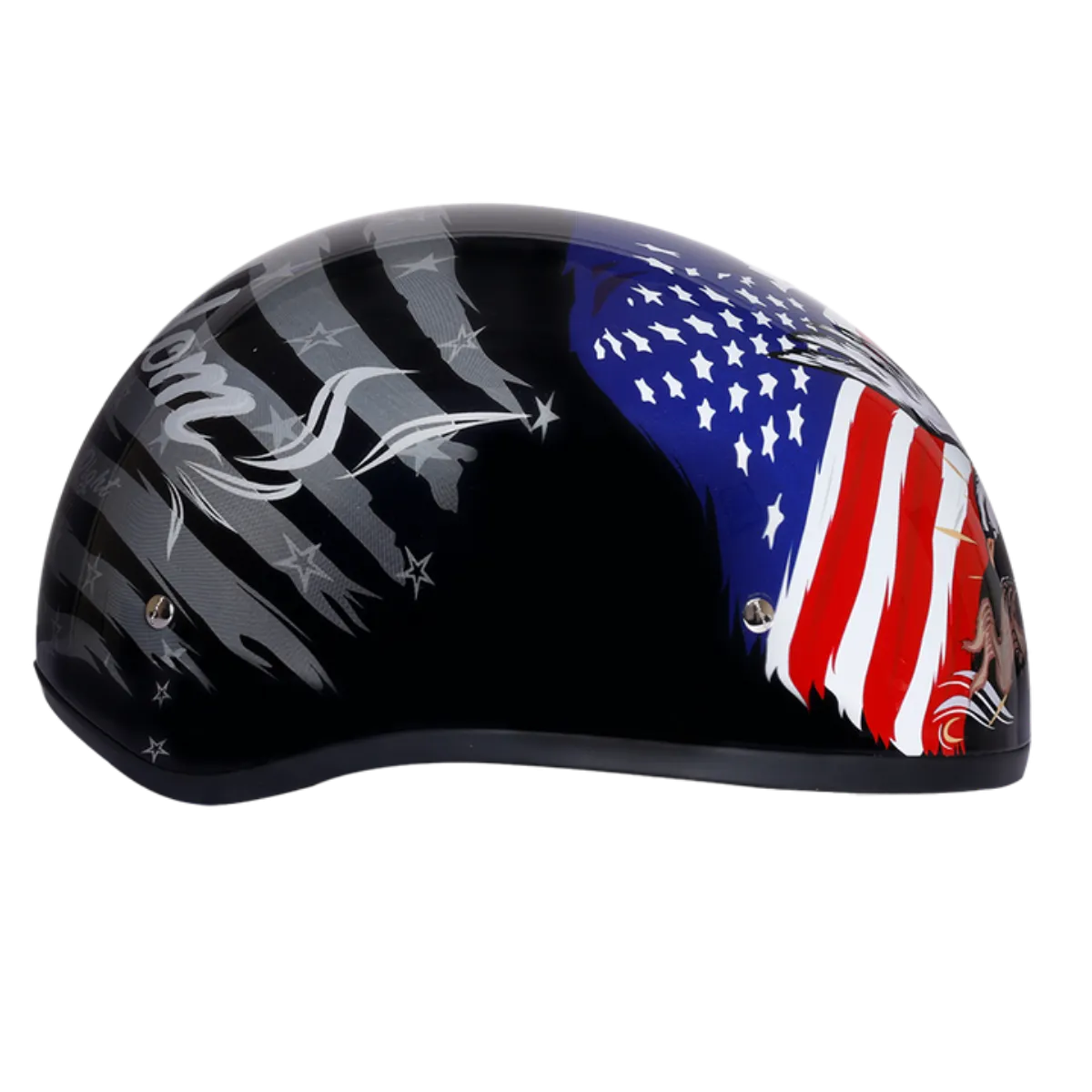 Daytona D.O.T Skull Cap - w/Freedom 2.0 Helmet