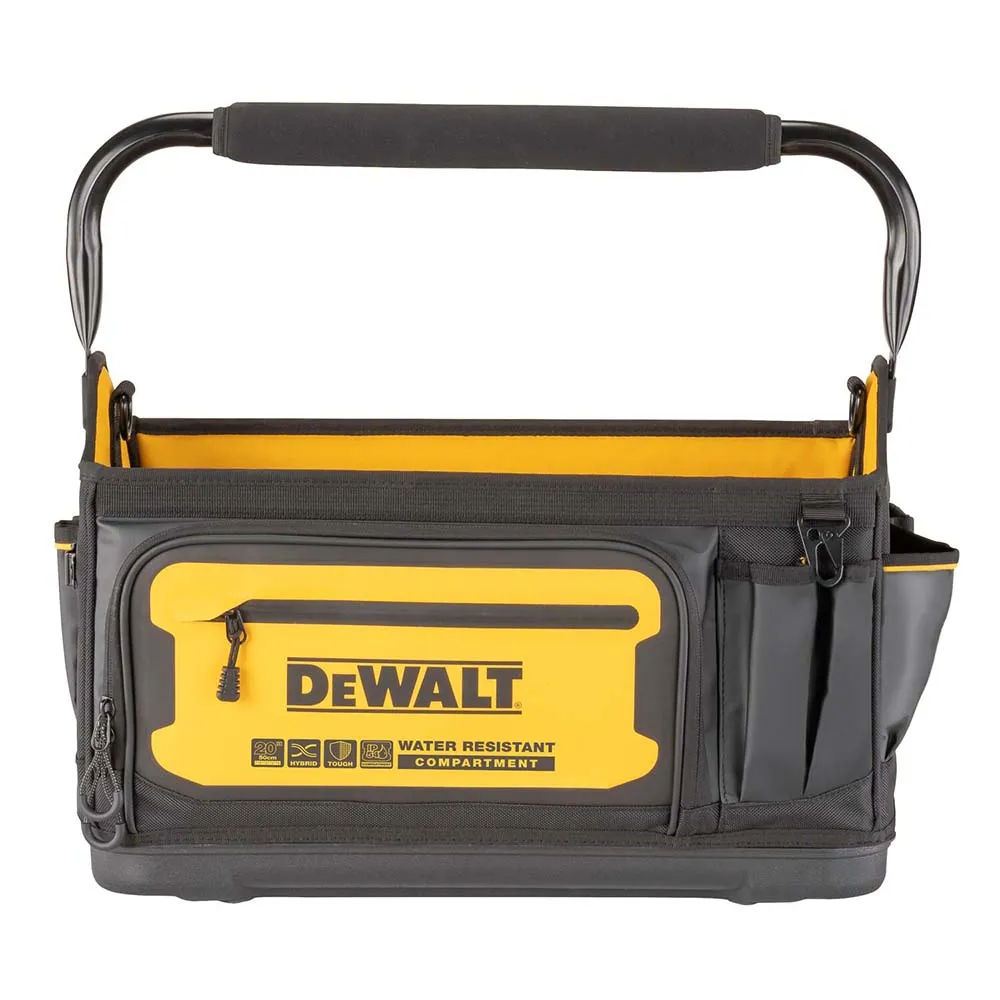 Dewalt DWST60106-1 Pro 20" Tote Tool Bag Storage 36 Pockets Water Resistant
