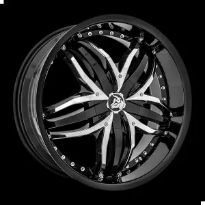 Diablo Angel 20X8.5 Blank 35mm Gloss Black