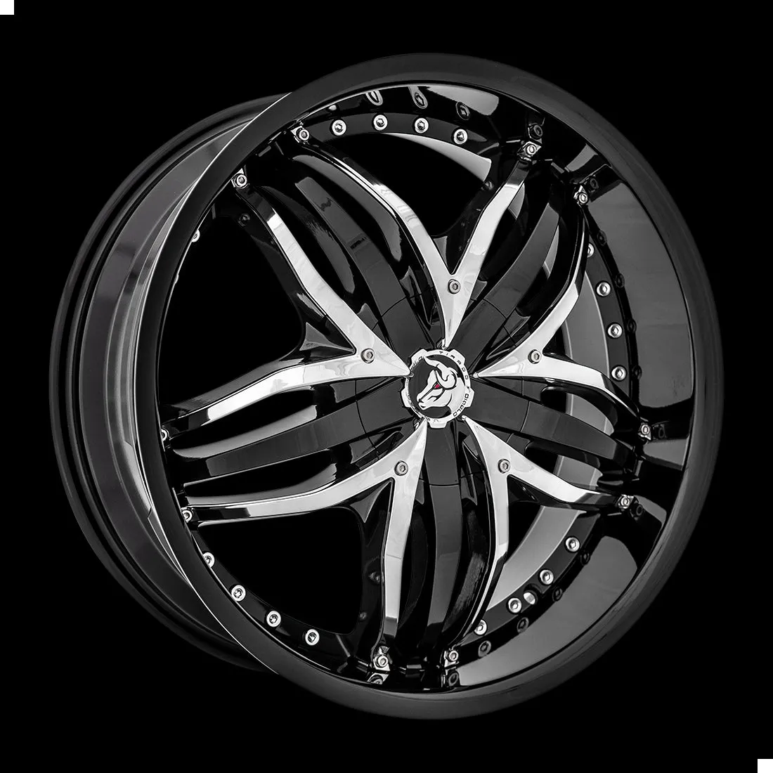 Diablo Angel 20X8.5 Blank 35mm Gloss Black