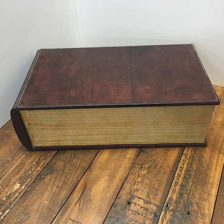 DIVIDED LEATHER BOTTLE BOX