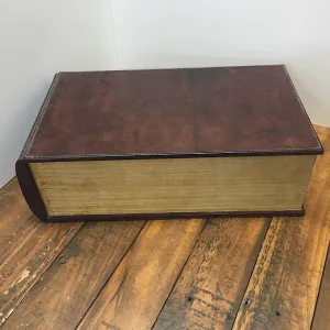 DIVIDED LEATHER BOTTLE BOX