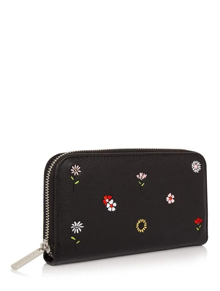 Embroidered Ditsy Purse
