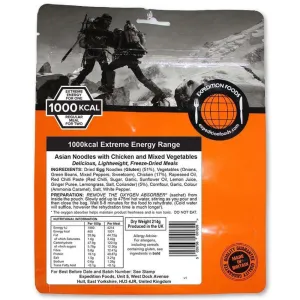Expedition Foods - Asian Noodles with Chicken and Mixed Vegetables (Extreme Energy)