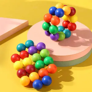 FIDGET RAINBOW EDUCATIONAL BALLS TOY