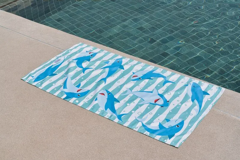Fin-tastic Kids Beach Towels