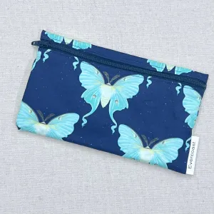 Fireflies on Navy Reusable Snack Bag
