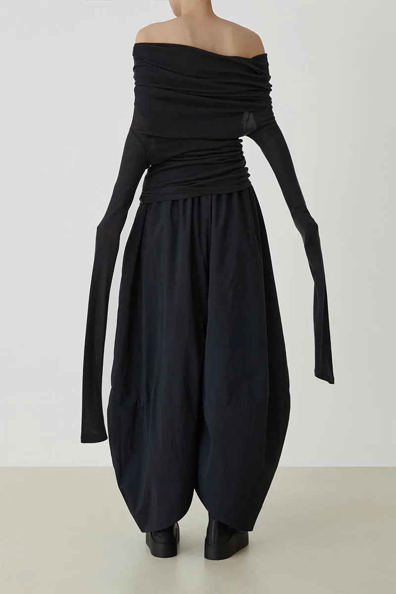 Fold Back Collar Sweater
