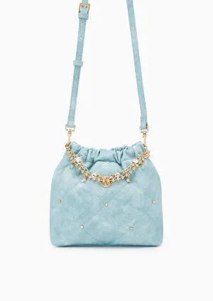 Fontia Brinkty Mini Bucket Bag Blue