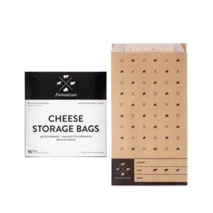 FORMICATUM Cheese Storage Bags, 15ct