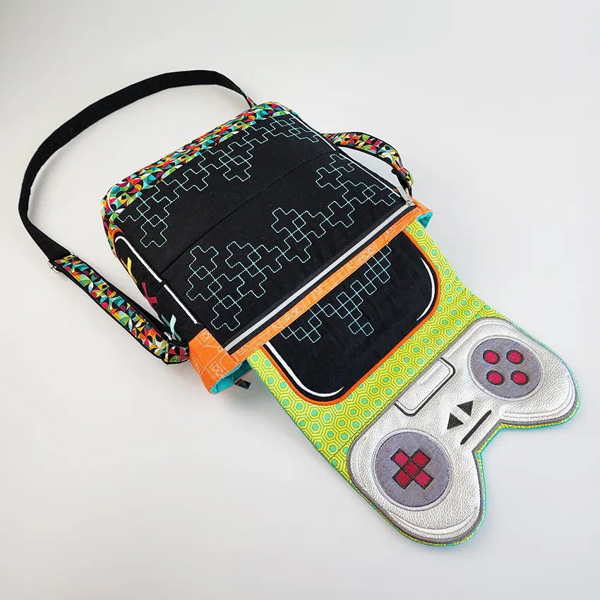 Game Controller Messenger Bag