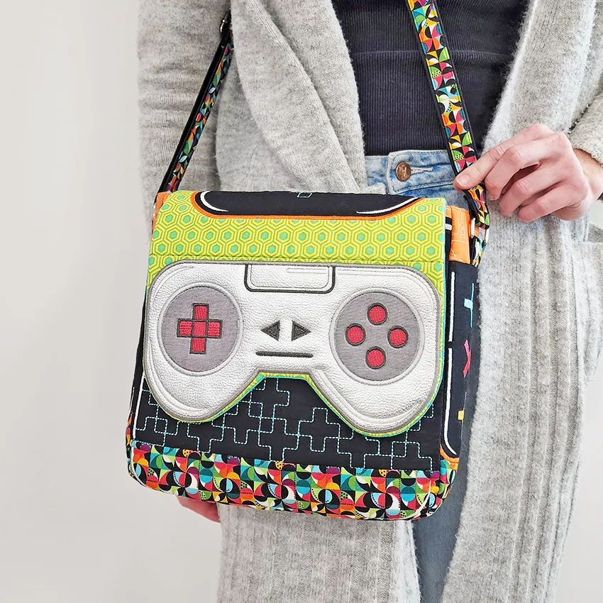 Game Controller Messenger Bag