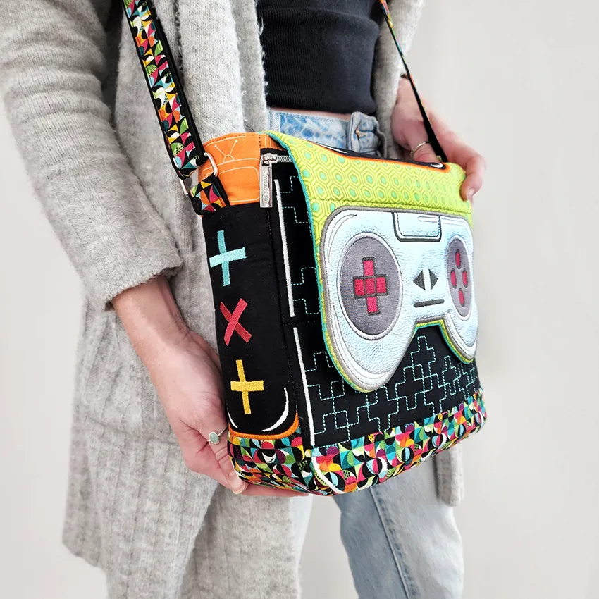 Game Controller Messenger Bag