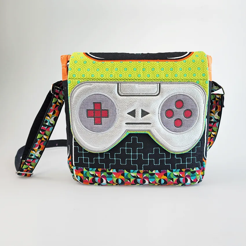 Game Controller Messenger Bag