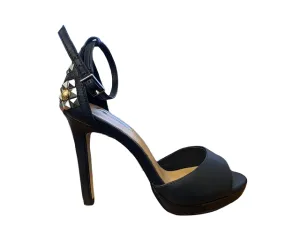 Gaudì scarpa con tacco e borchie al tallone da donna V83-65602 nero