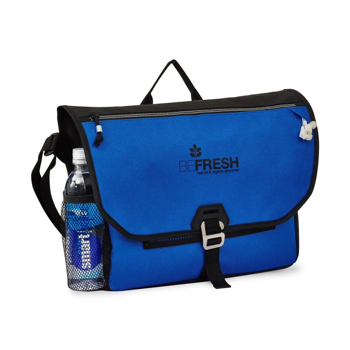 Gemline Royal Blue Subway Messenger Bag