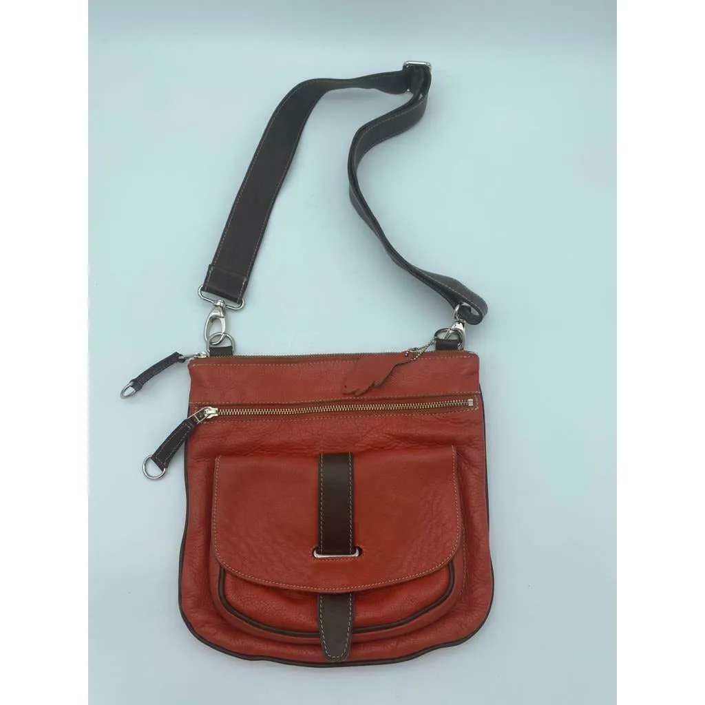 Genuine leather Roots Crossbody