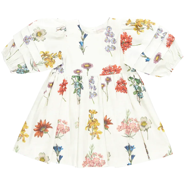 Girls Brooke Dress - Notebook Botanical