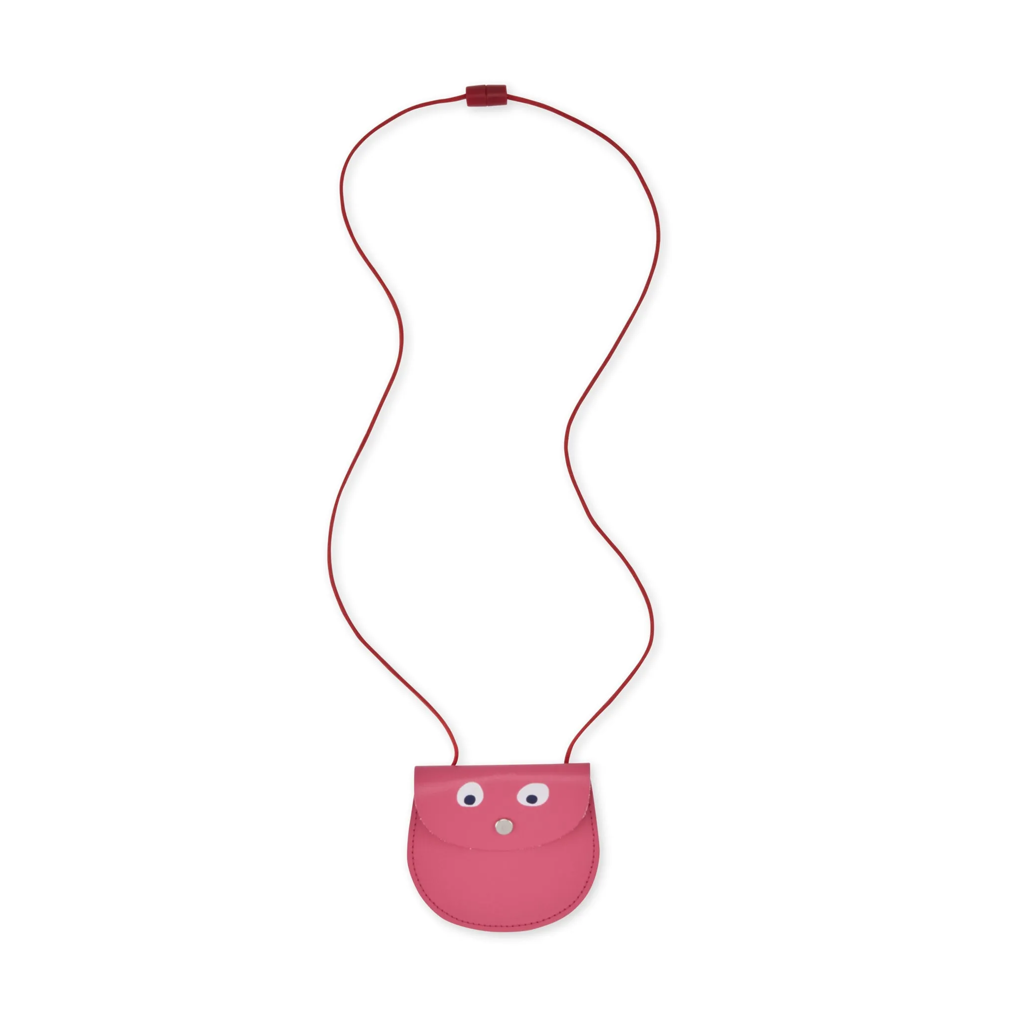 Googly Eye Money Purse - Magenta