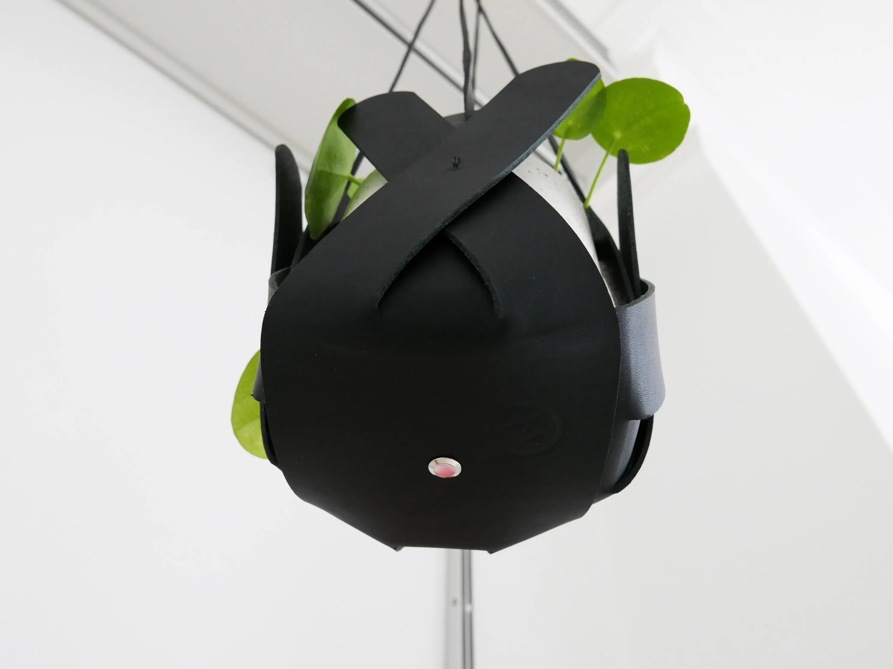 Hanging Petal Planter - Black