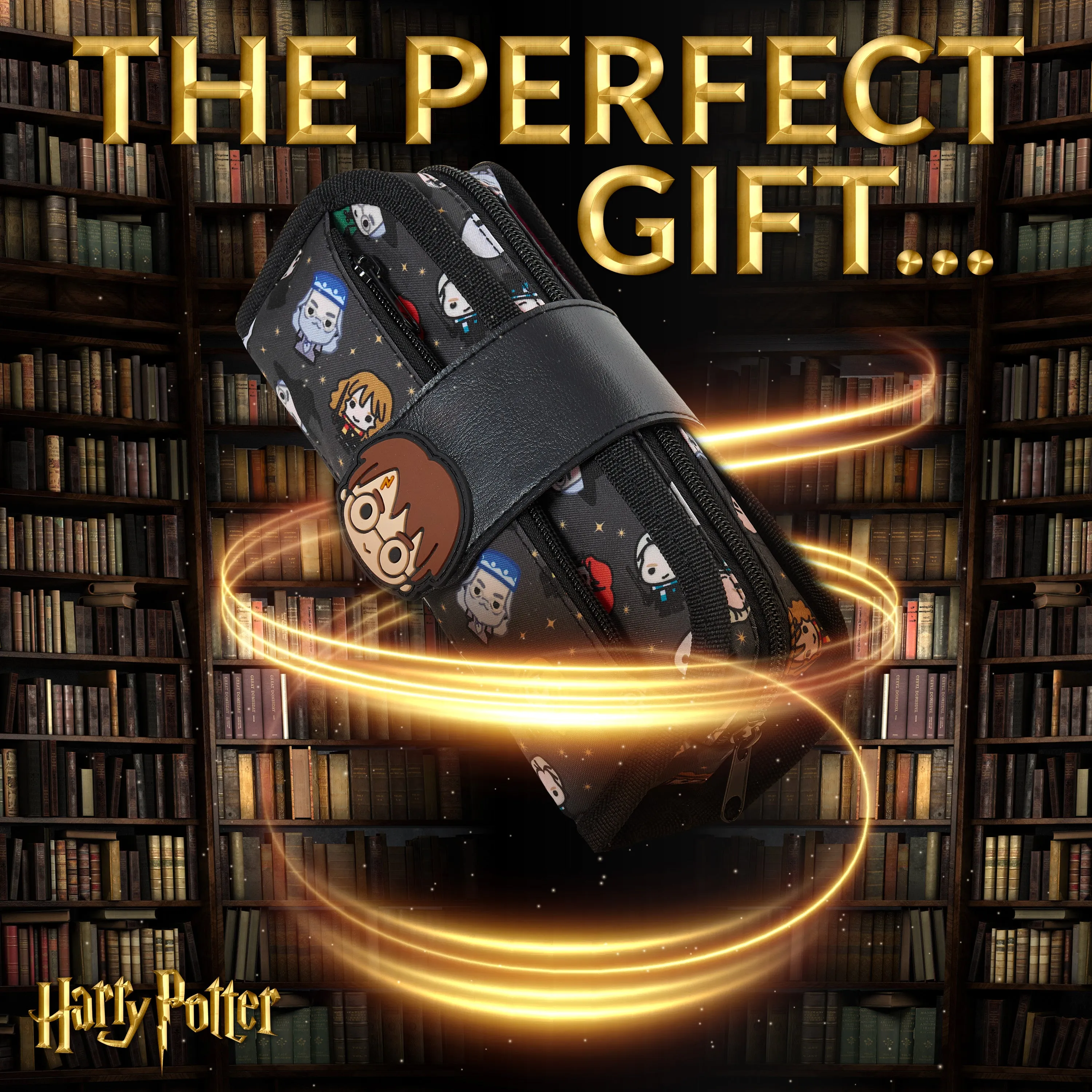 Harry Potter Pencil Case, Kids Pencil Case with Stationery Included